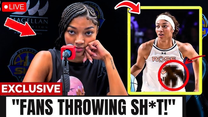 BREAKING! Angel Reese CRIES After Fans PELT Her With PO*P! - YouTube