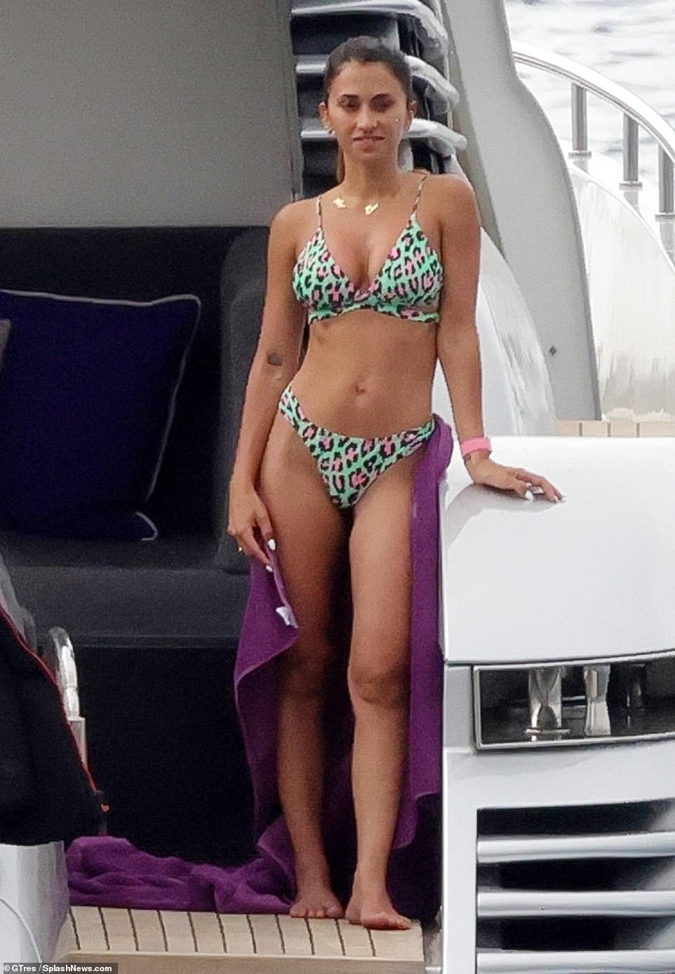 Family: Messi and Antonela are parents to Thiago, 9, Mateo, 6, and Ciro, 4