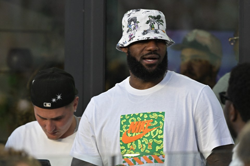 NBA legend Lebron James also witnessed Messi's moment of magic