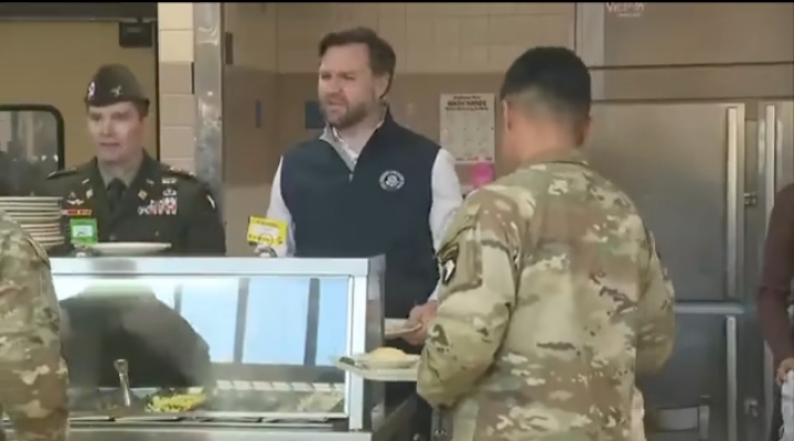 President Trump Unveils a Cringe New Thanksgiving Tradition in Costume as Vice President Vance Serves Troops at Fort Campbell With His Daughter, and Former President Obama and His Family Spend the Holiday Serving Veterans — A Supreme Court Ruling is Hanging Over Trump’s Controversial Celebration