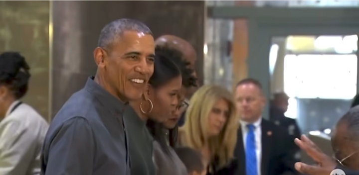 President Trump Unveils a Cringe New Thanksgiving Tradition in Costume as Vice President Vance Serves Troops at Fort Campbell With His Daughter, and Former President Obama and His Family Spend the Holiday Serving Veterans — A Supreme Court Ruling is Hanging Over Trump’s Controversial Celebration