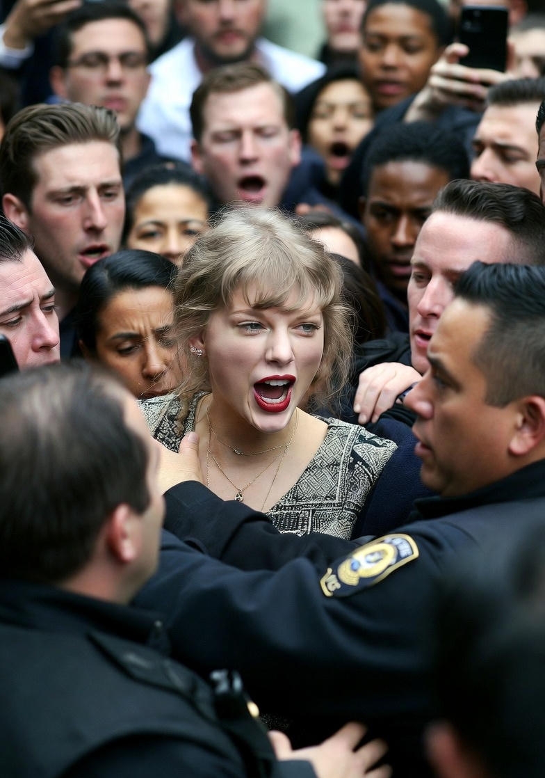 BREAKING: Taylor Swift Joins NYC Protesters to Block and Confront 600 ICE Agents Attempting a Massive Chinatown Raid — Stopping What Many Called “Mass Kidnappings” Through Powerful Resistance, Standing Her Ground While Chanting “Stay the Fk Out of NYC,” as Viral Photos Capture the Popstar’s Defiant Moment of Protest